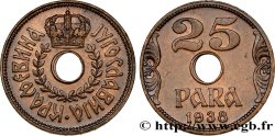 YOUGOSLAVIE 25 Para couronne 1938