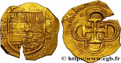 ESPAÑA - REINO DE ESPAÑA - FELIPE II 2 Escudos 1595 Séville MBC