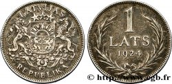 LETTONIE 1 Lats emblème 1924