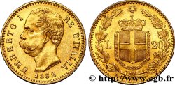ITALIEN 20 Lire 1882 Rome VZ