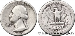 ÉTATS-UNIS D AMÉRIQUE 1/4 Dollar Georges Washington 1935 San Francisco - S