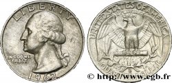 ÉTATS-UNIS D AMÉRIQUE 1/4 Dollar Georges Washington 1962 Denver