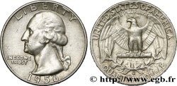 ESTADOS UNIDOS DE AMÉRICA 1/4 Dollar Georges Washington 1956 Denver - D