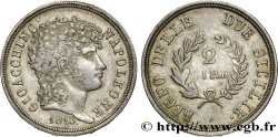 ITALIA - REINO DE NÁPOLES - JOAQUÍM MURAT 2 Lire 1813 Naples MBC+/MBC