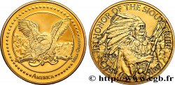 ÉTATS UNIS D AMÉRIQUE - Tribus Amérindiennes 1 Dollar Proof Mesa Grande : tribu Sioux 2013