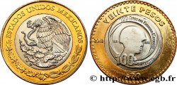 MEXICO 20 Pesos centenaire de l’Armée Mexicaine 2013