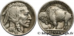 ÉTATS-UNIS D AMÉRIQUE 5 Cents Tête d’indien ou Buffalo 1926 Philadelphie