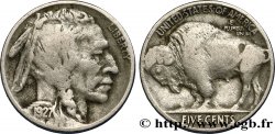UNITED STATES OF AMERICA 5 Cents Tête d’indien ou Buffalo 1927 Philadelphie