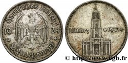 ALLEMAGNE 2 Reichsmark Commémoration du serment du 21 mars 1933 en l’église de la garnison de Potsdam 1934 Berlin