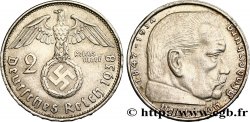 ALLEMAGNE 2 Reichsmark Maréchal Paul von Hindenburg 1938 Vienne - B
