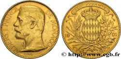 MONACO - PRINCIPAUTÉ DE MONACO - ALBERT Ier 100 Francs or 1901 Paris TTB+