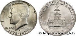 ÉTATS-UNIS D AMÉRIQUE 1/2 Dollar Kennedy / Independence Hall bicentennaire 1976 San Francisco - S