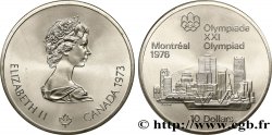 CANADA 10 Dollars JO Montréal 1976 “skyline” de Montréal 1973 