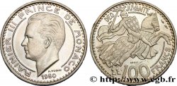 MONACO Essai de 100 Francs prince Rainier III 1950 Paris