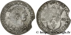ITALIE - LIGURIE - MARQUISAT DE TASSAROLO - LIVIE CENTURIONI OLTREMARINI MALASPINI Douzième d écu ou Luigino 1666 Tassarolo