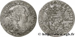 LIGURIE - MARQUISAT DE TASSAROLO - LIVIE CENTURIONI OLTREMARINI MALASPINI Douzième d écu ou Luigino 1666 Tassarolo