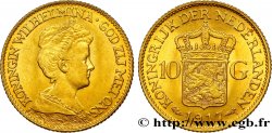 NETHERLANDS 10 Gulden, 3e type Wilhelmina 1917 Utrecht