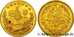 TURKEY 25 Kurush en or Sultan Abdülhamid II AH 1293, An 27 1901 Constantinople