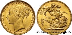 AUSTRALIE - VICTORIA 1 Souverain type Saint-Georges 1886 Melbourne MS