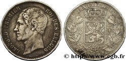 BELGIQUE 5 Francs Léopold Ier 1852 Bruxelles