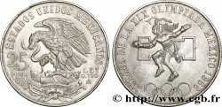 MESSICO 25 Pesos Jeux Olympiques de Mexico 1968 Mexico