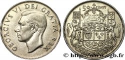 CANADA 50 Cents Georges VI 1949