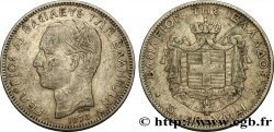 GRECIA 5 Drachmes Georges Ier 1876 Paris