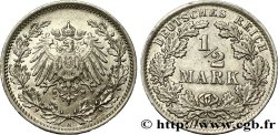 GERMANY 1/2 Mark Empire aigle impérial 1915 Berlin