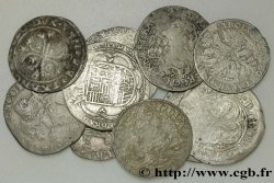 WELTMÜNZEN LOTS Lot de 10 Monnaies étrangères argent et billon n.d