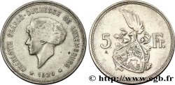 LUSSEMBURGO 5 Francs Grande-Duchesse Charlotte 1929