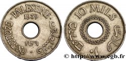 PALESTINE 10 Mils 1939