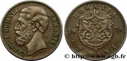 ROMANIA 2 Bani Charles Ier 1879 Bucarest
