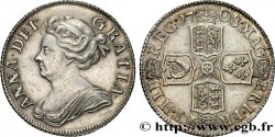 GRANDE-BRETAGNE - ANNE 1 Shilling 1708 Londres SUP