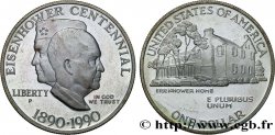 ÉTATS-UNIS D AMÉRIQUE 1 Dollar BE centenaire de la naissance du général Eisenhower 1990 Philadelphie