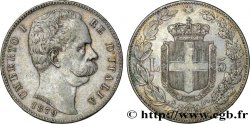 ITALIEN 5 Lire Humbert Ier 1879 Rome