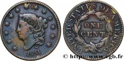 ÉTATS-UNIS D AMÉRIQUE 1 Cent Liberté “Braided Hair” variété grandes lettres 1831