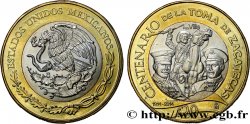 MEXIKO 20 Pesos centenaire de la prise de Zacatecas 2014