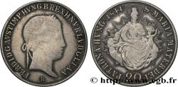 UNGARN 20 Krajczar Ferdinand Ier 1841 Kremnitz