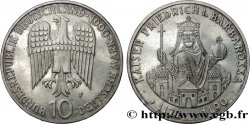 DEUTSCHLAND 10 Mark aigle héraldique / 800e anniversaire de la mort de Frédéric Barberousse 1990 Stuttgart