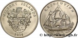 ÎLES GILBERT 1 Dollar Voilier Resolution 2014