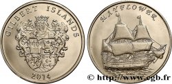 ÎLES GILBERT 1 Dollar Voilier Mayflower 2014