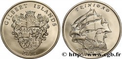 ÎLES GILBERT 1 Dollar Voilier Trinidad 2014
