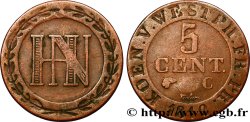DEUTSCHLAND - KöNIGREICH WESTPHALEN 5 Centimes monogramme de Jérôme Napoléon 1812 Cassel