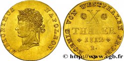 GERMANY - KINGDOM OF WESTPHALIA - JÉRÔME NAPOLÉON 10 Thalers 1812 Brunswick