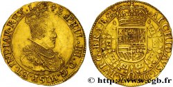 SPANISH NETHERLANDS - DUCHY OF BRABANT - PHILIP IV Double souverain d’or 1642 Anvers AU