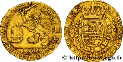 PAYS-BAS ESPAGNOLS - TOURNAISIS - PHILIPPE IV Souverain ou Lion d’or 1659 Tournai TTB