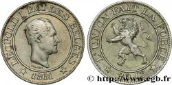 BÉLGICA 20 Centimes Léopold Ier 1861