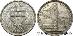 PORTUGAL 20 Escudos Pont Salazar de Lisbonne 1966  SUP