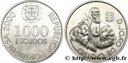 PORTUGAL 1000 Escudos D. Joao de Castro, explorateur de la mer Rouge et vice-roi des Indes 2000