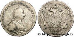 RUSSIE - PIERRE III Rouble 1762 Saint-Pétersbourg TB+